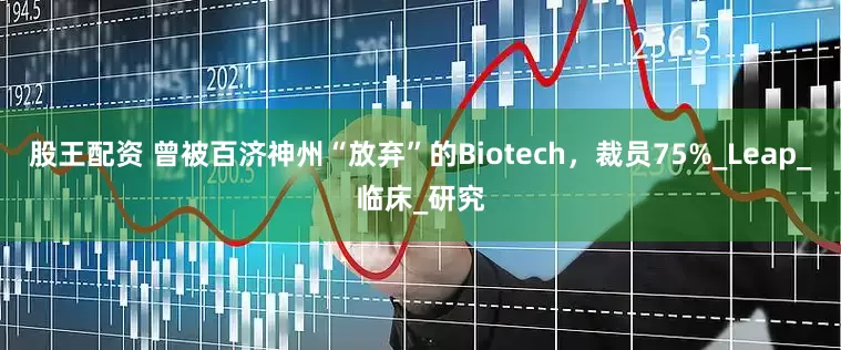 股王配资 曾被百济神州“放弃”的Biotech，裁员75%_Leap_临床_研究